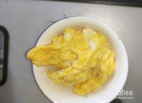 蒜薹炒鸡蛋的做法