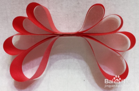 怎样做漂亮的包装花结：[3]含苞欲放