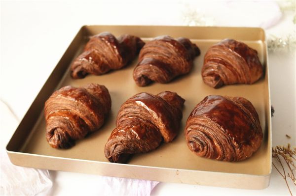 巧克力可颂#美的FUN烤箱•焙有FUN儿#