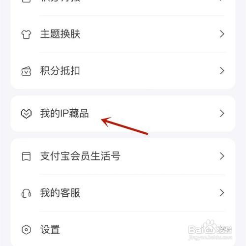 怎么才能查看支付宝中我的IP藏品