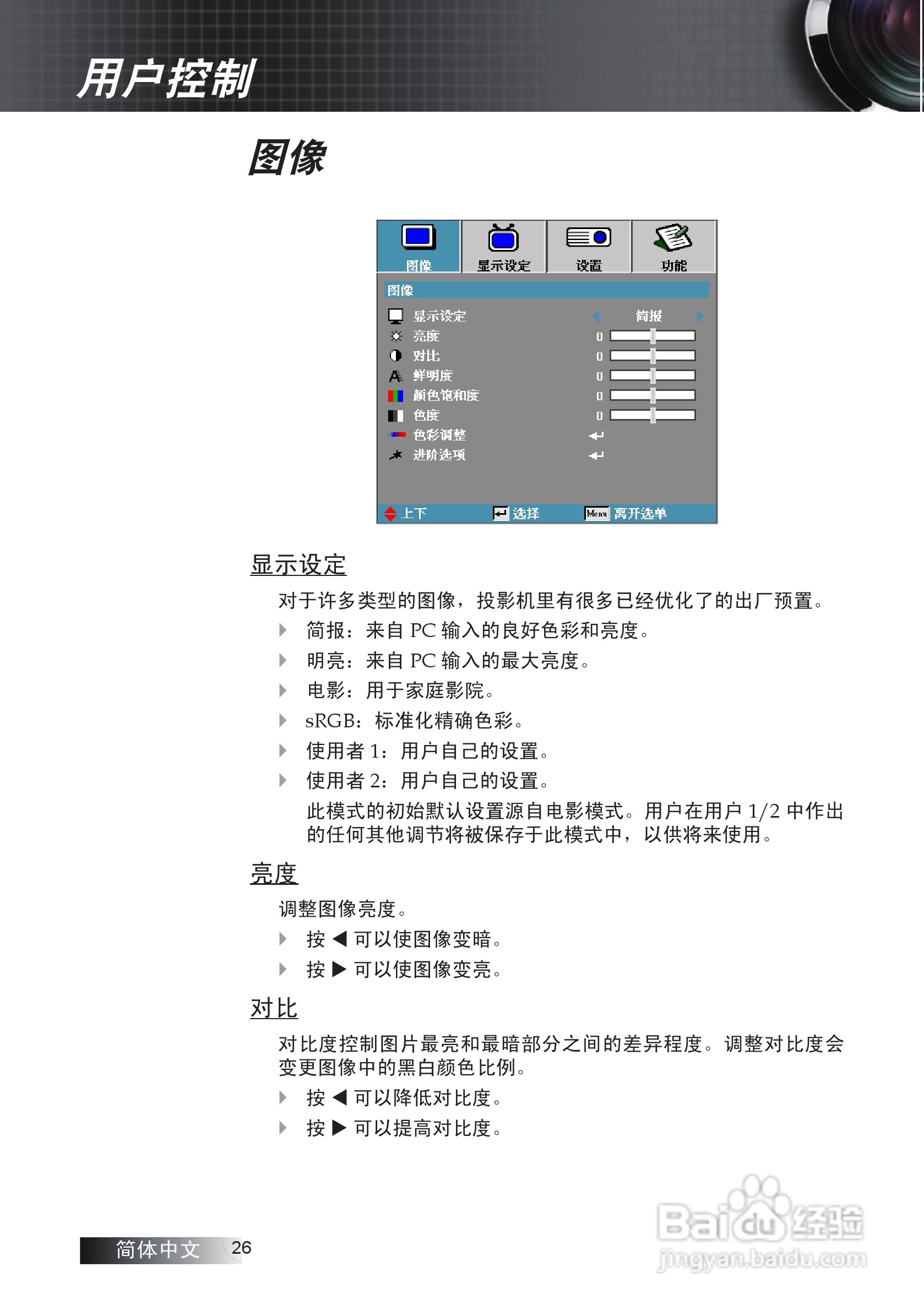 奥图码 DW674投影机说明书:[3]