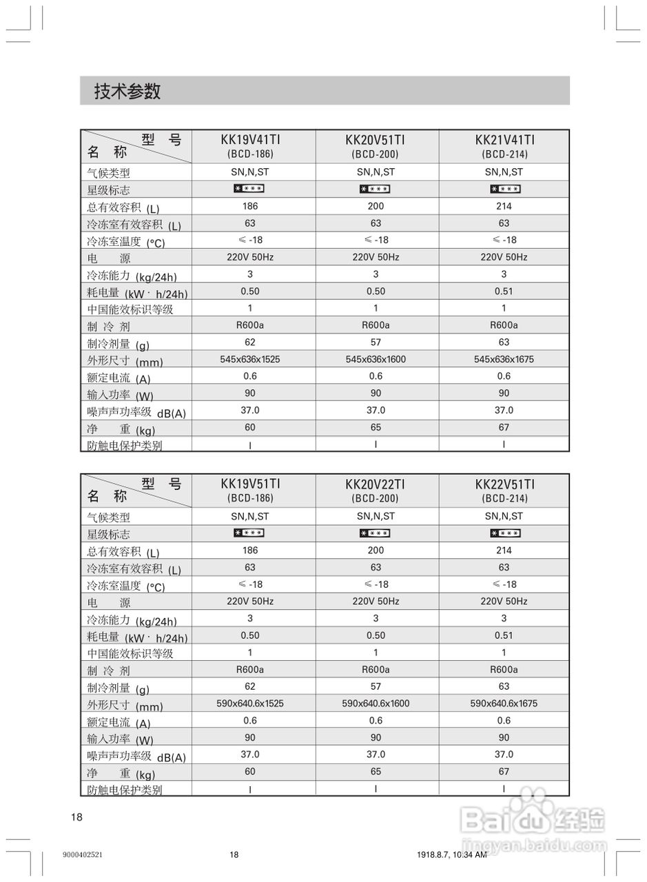 Siemens西门子KK22V51TI冰箱说明书:[2]