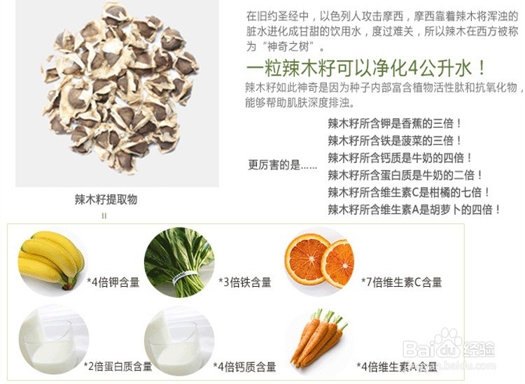 辣木特性及用途