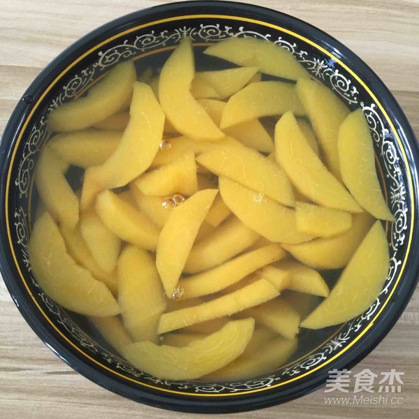 自制黄桃罐头