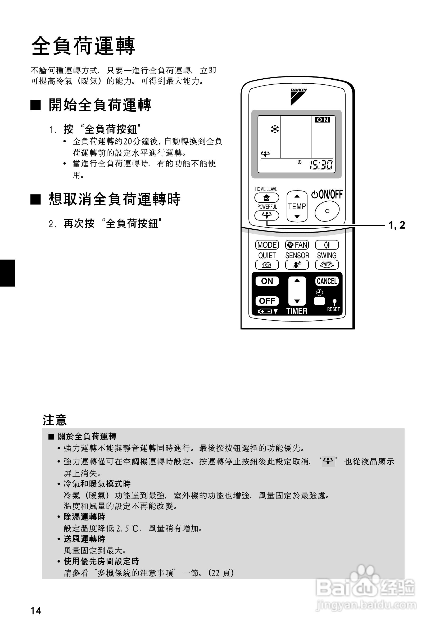 大金FTX(K)D50,60,71BVMT空调说明书:[2]