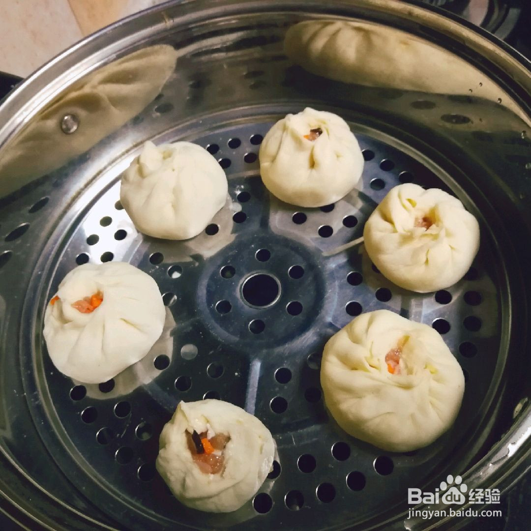 香菇鸡肉包的做法