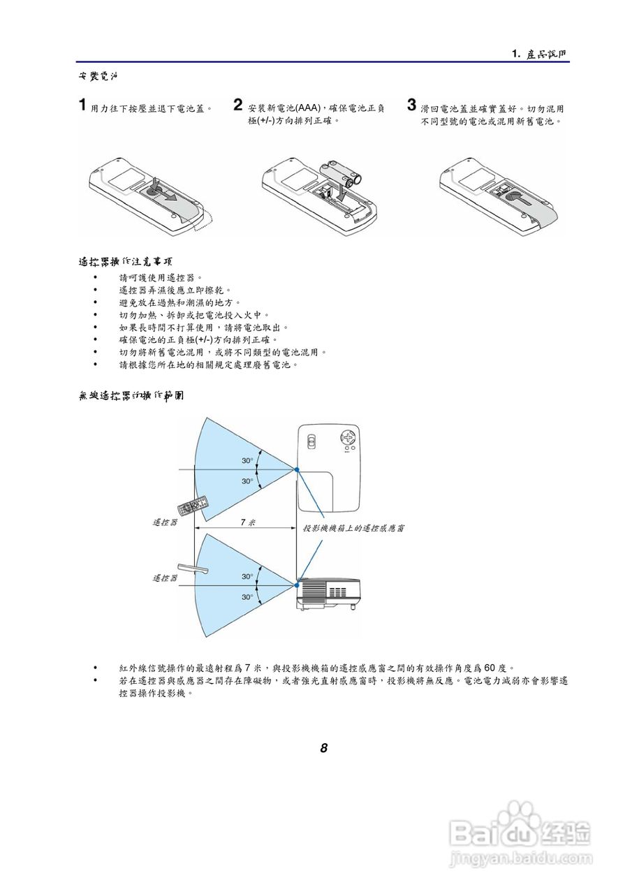 NEC NP61/NP41手提式投影机使用手册:[2]
