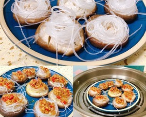 蒜蓉粉丝蒸香菇