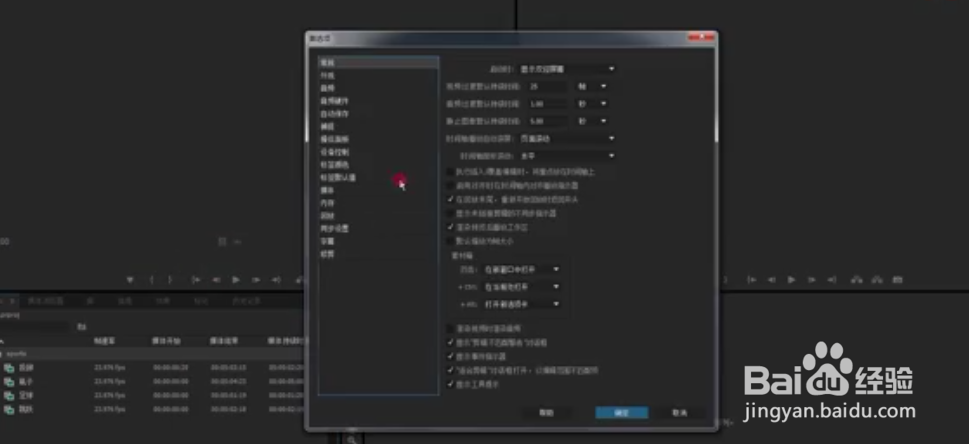 如何使用premiere对项目面板深入和解释素材