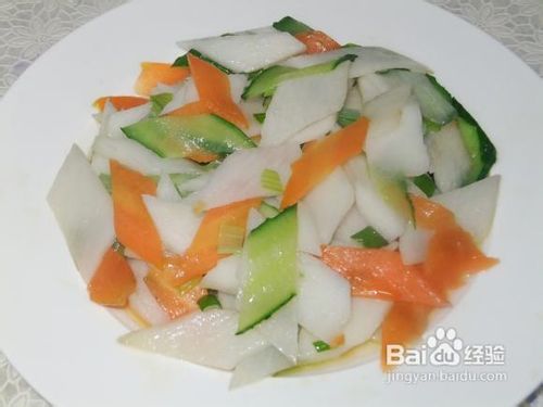 黄瓜清炒山药片的做法