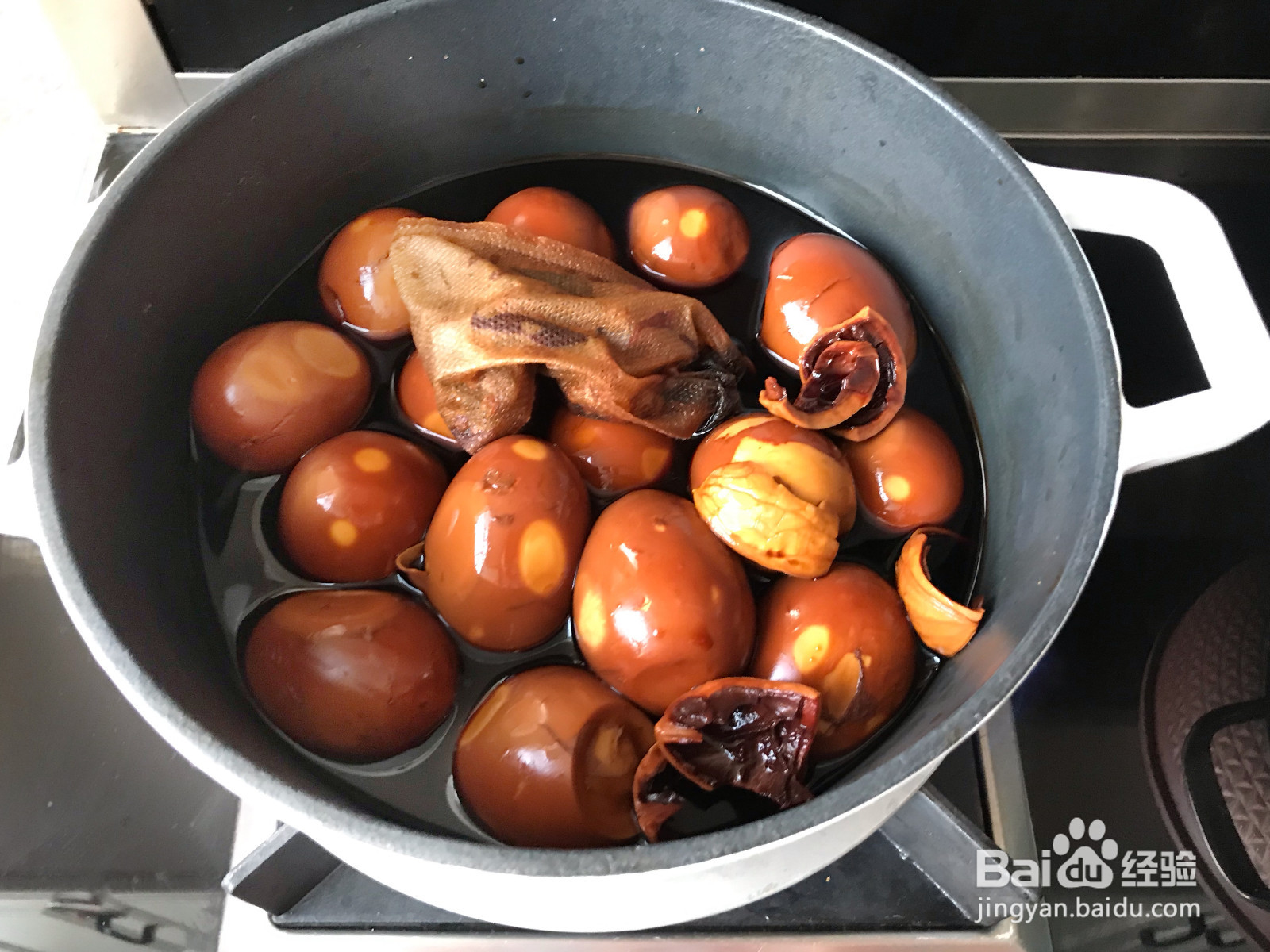 核桃壳卤啤酒蛋的做法