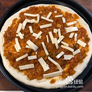 鸡肉蘑菇芝士披萨的做法