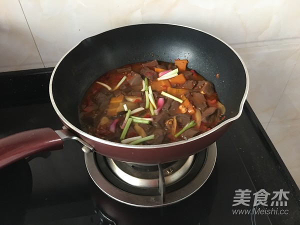 泡椒猪血的做法