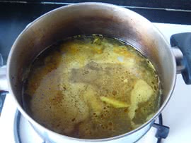 咖喱牛肉粉丝汤