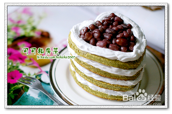 抹茶红豆蛋糕--让宝宝一眼就爱上的十道甜点