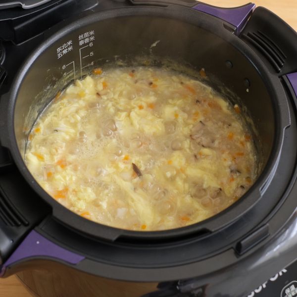 暖胃山药蔬菜粥