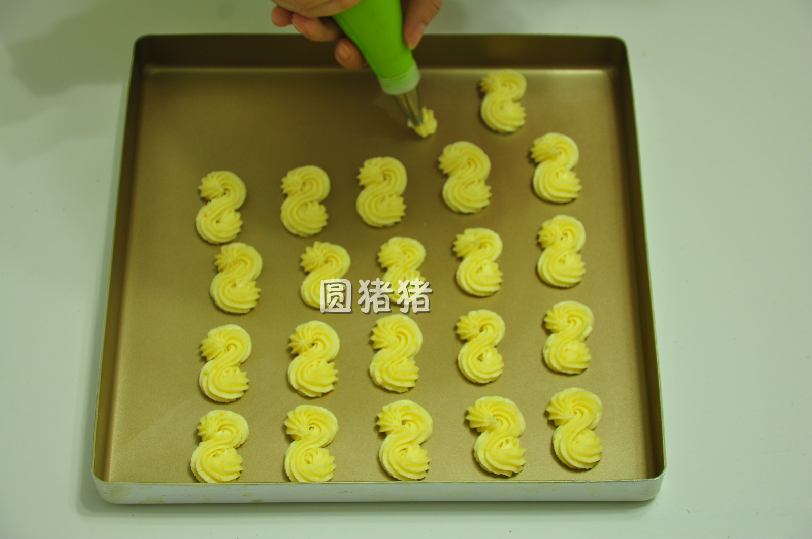 超美味柠香曲奇，好吃好看还好做！