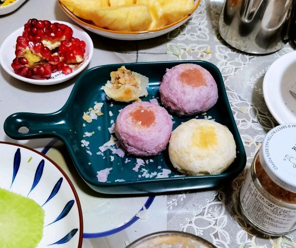 低糖素油酥皮点心