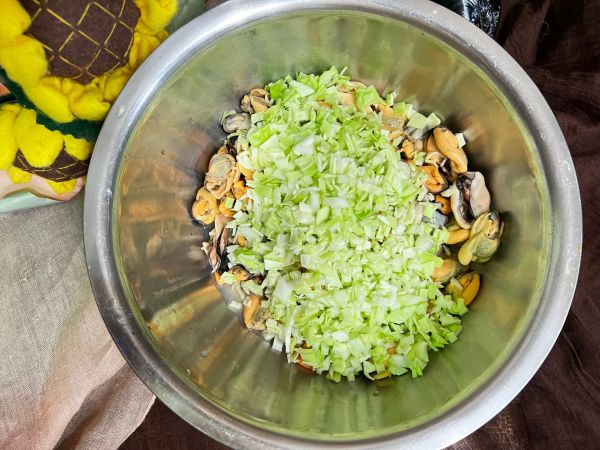 中式风味菜炸贻贝