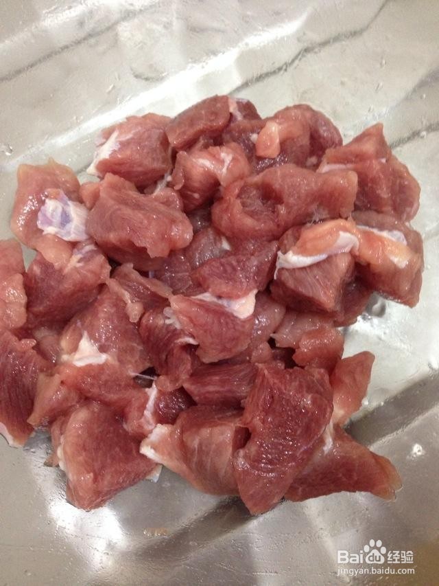 人参果炒肉片