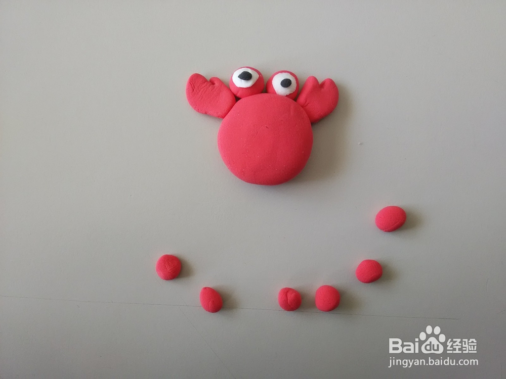 超轻粘土教程——如何做螃蟹！