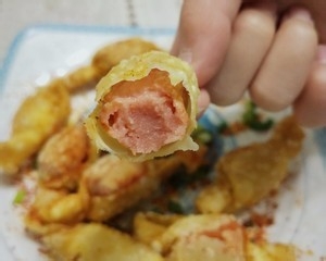 小零食‘脆皮火腿肠’