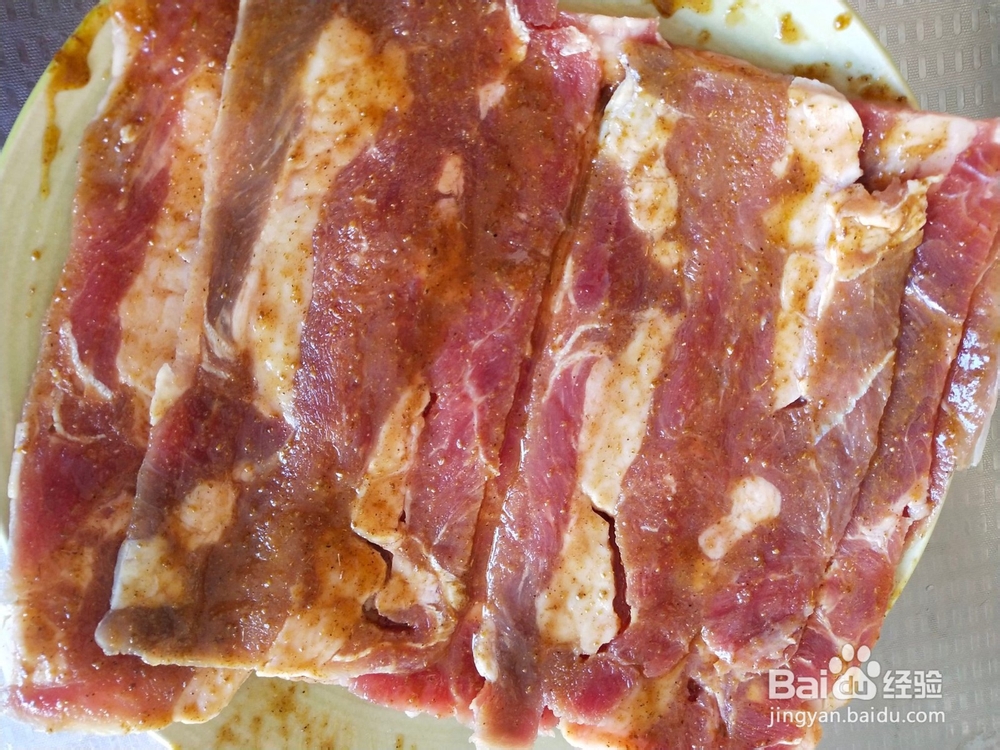 炙烧肥牛片的做法