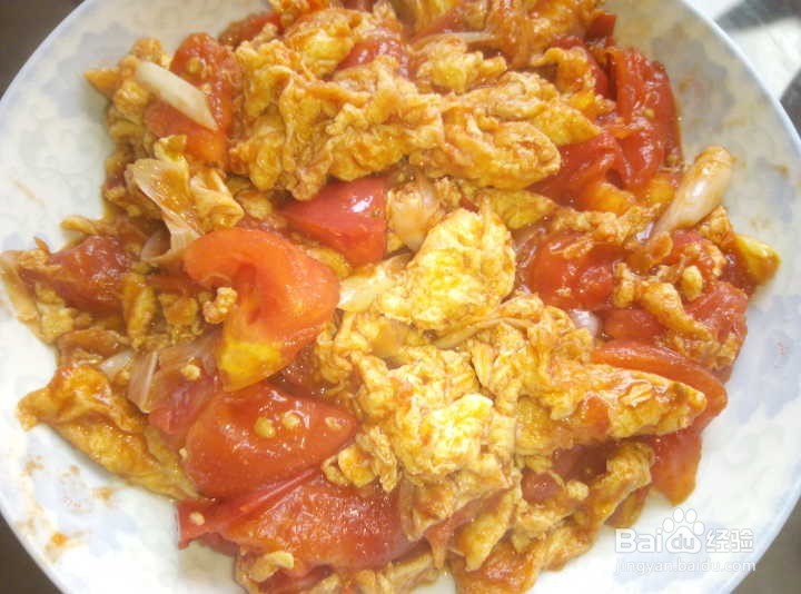 超级简单美味的西红柿炒鸡蛋