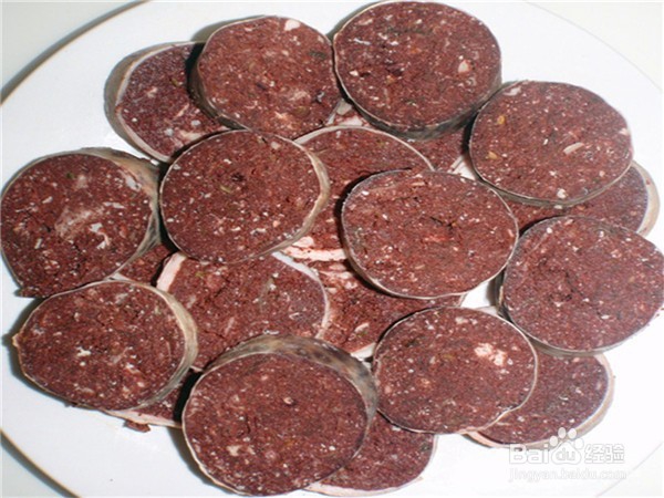 荞面血肠的做法