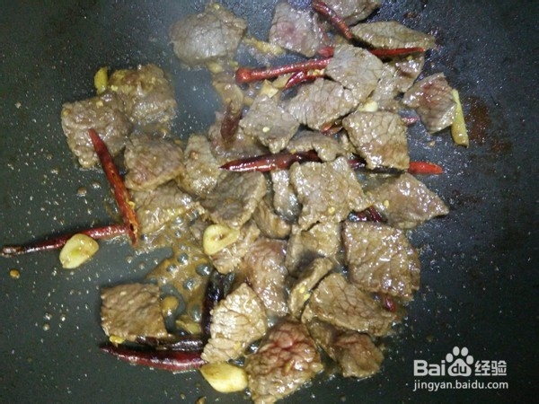 孜然牛肉的做法