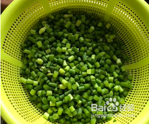 蒜苔肉沫的做法