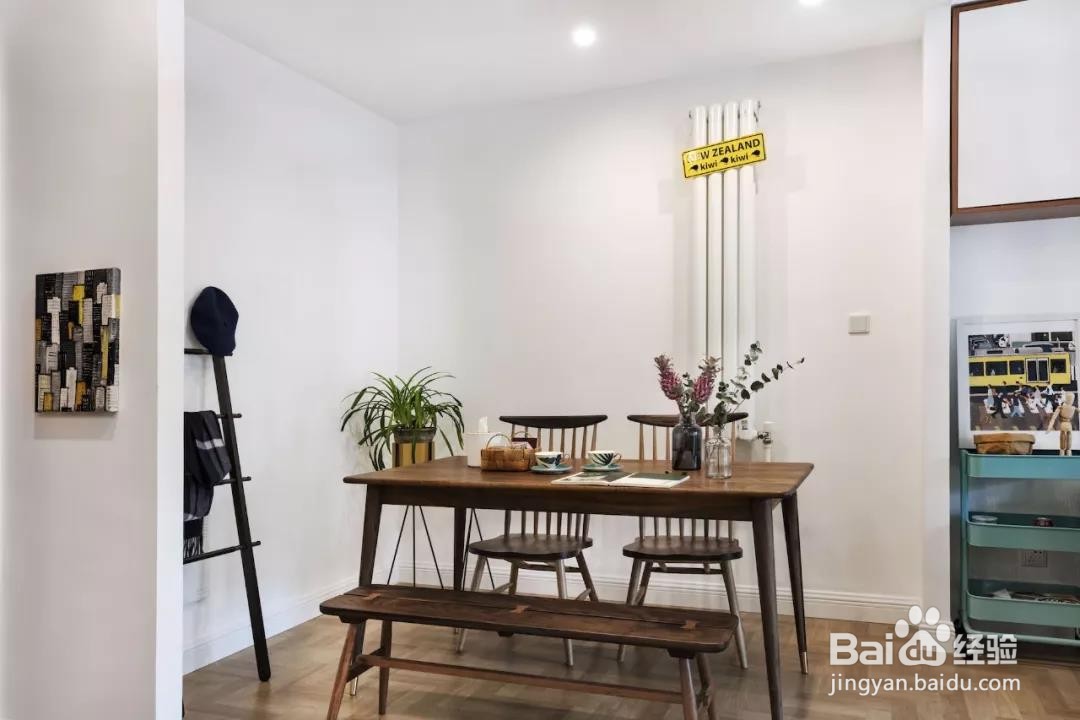 小俩口花6万半包装80㎡北欧风