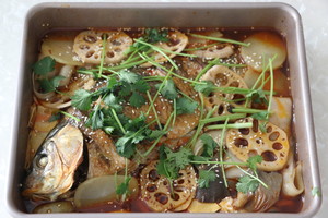 烤箱烤鱼没有锡纸怎么烤，求方法