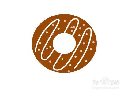 如何画甜甜圈?