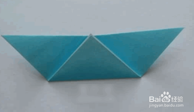 三角形收纳盒的简单折法