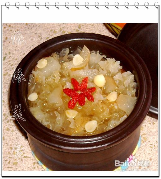 冰糖炖双雪南北杏---润肺止咳的食疗介绍