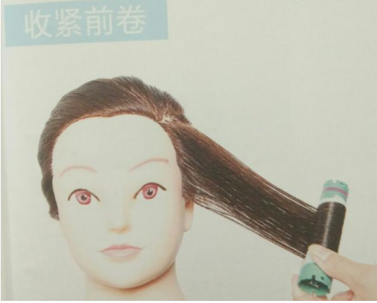 长发内扣排杠子的方法