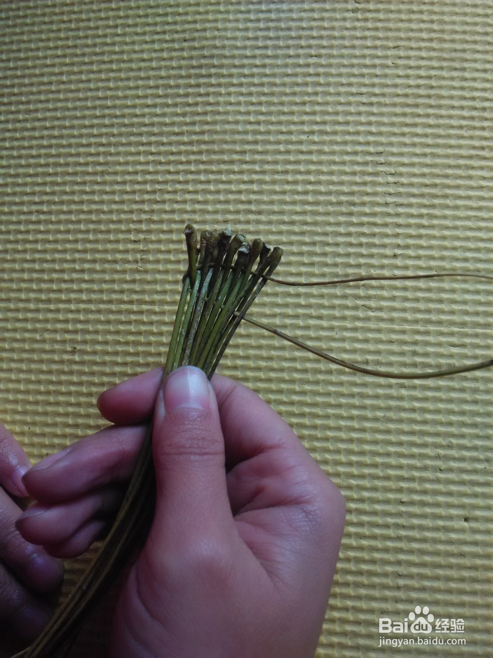 玩具小笊篱编制方法