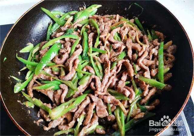 家庭自制炒牛肉