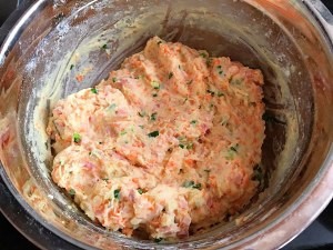 保健养生快手鲜虾土豆饼