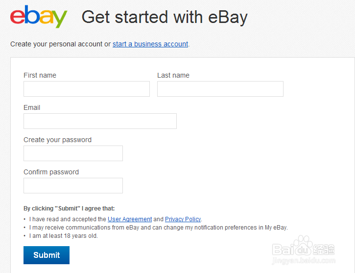 Ebay如何注册