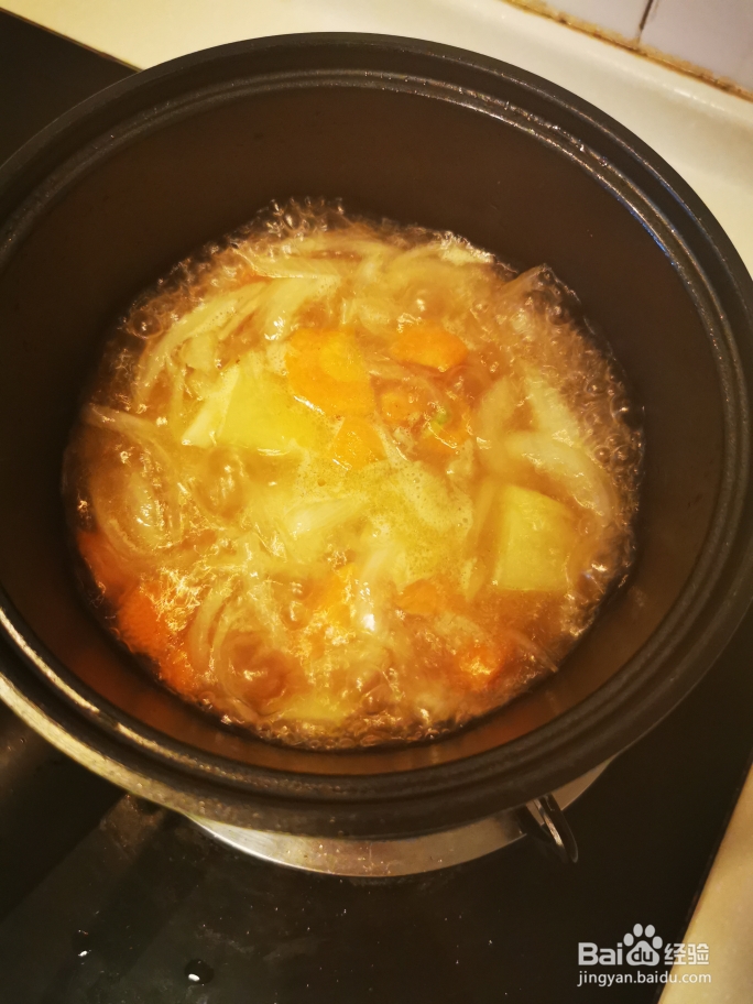 有颜有料的香肠奶油炖菜