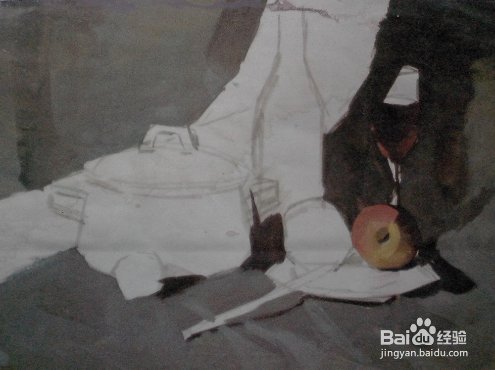 如何一步一步地画好水粉画