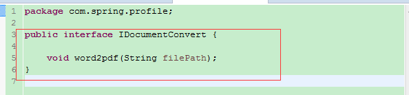 Spring注解:@Profile