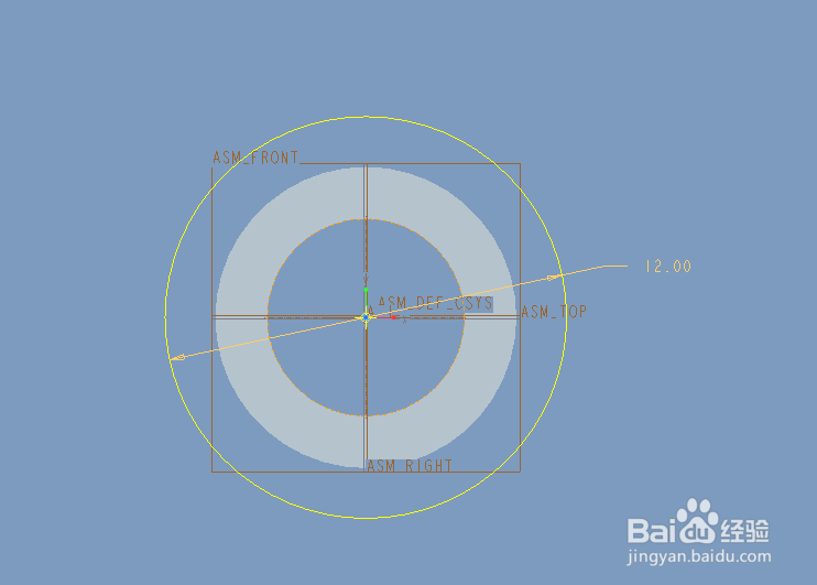 Proe用骨架模型创建滚子连