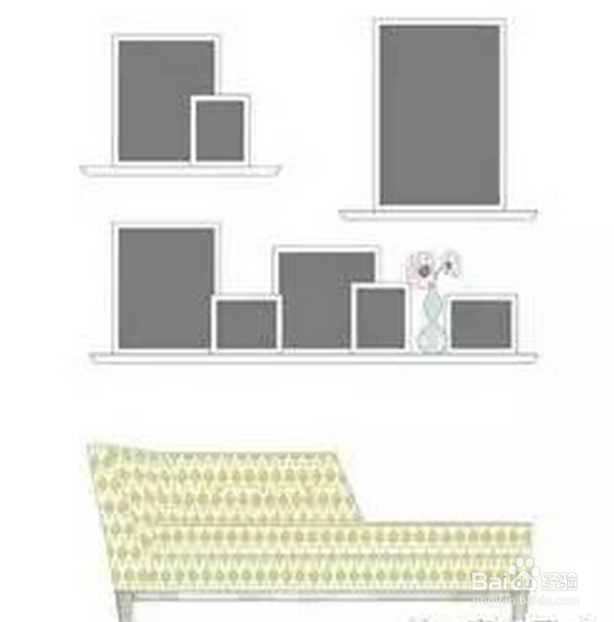 照片墙的搭配技巧——家居装修