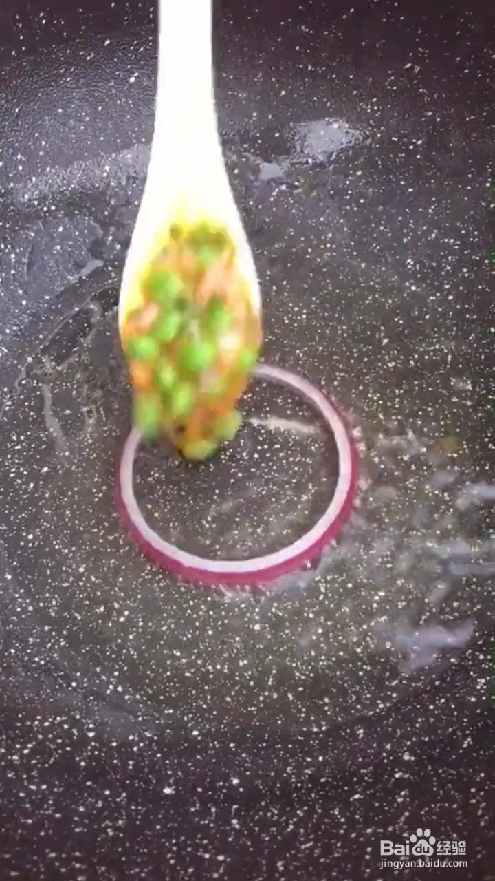 怎么做洋葱圈鸡蛋