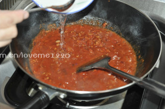 黑胡椒番茄肉酱