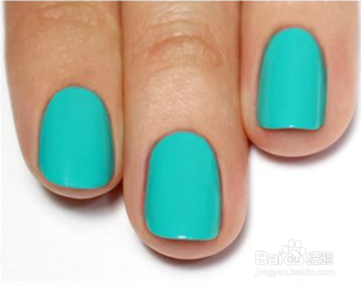 自己diy格纹美甲