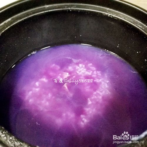 紫薯粥的家常做法